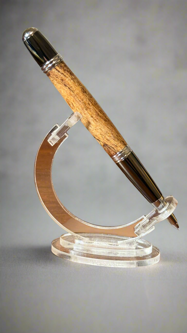 Spalted Beech Twist Pen
