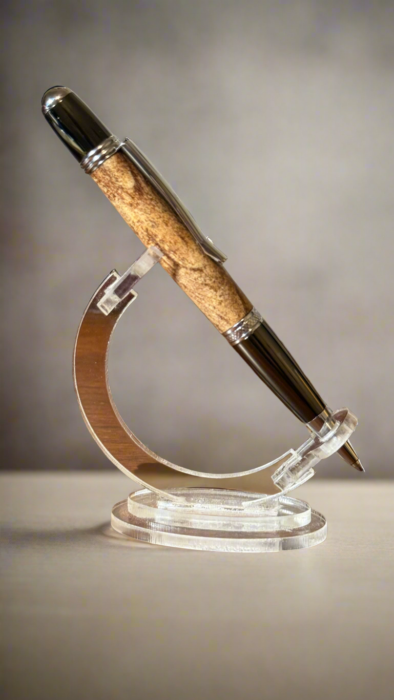 Spalted Beech Twist Pen