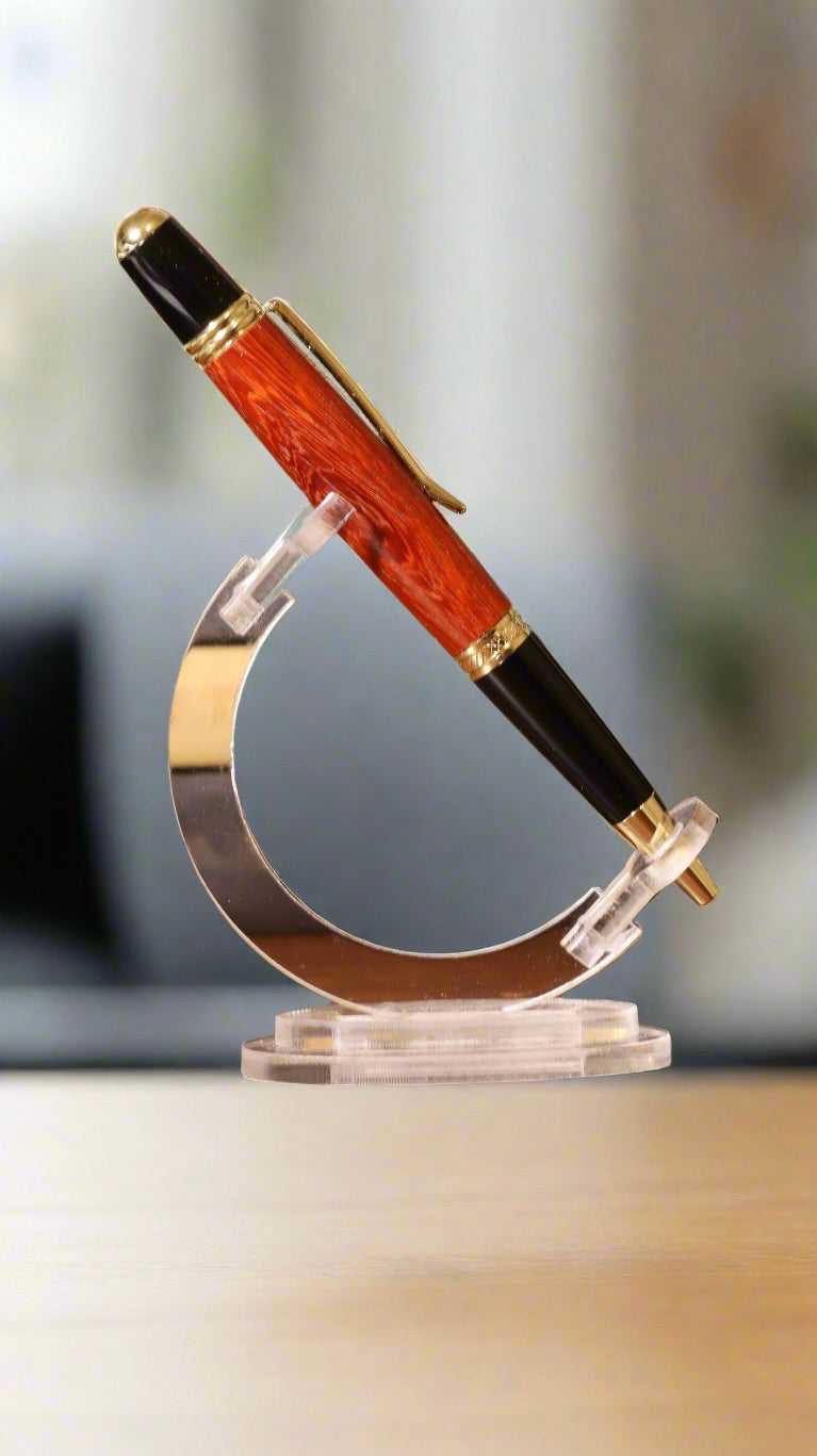 African Padauk Twist Pen