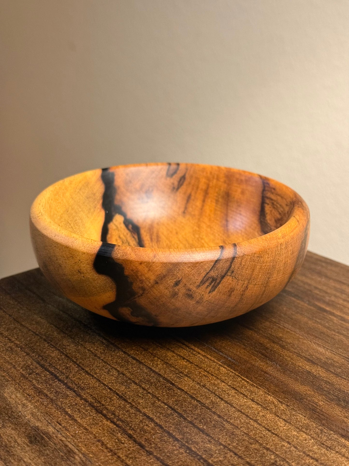 Black and White Ebony Decorative Bowl