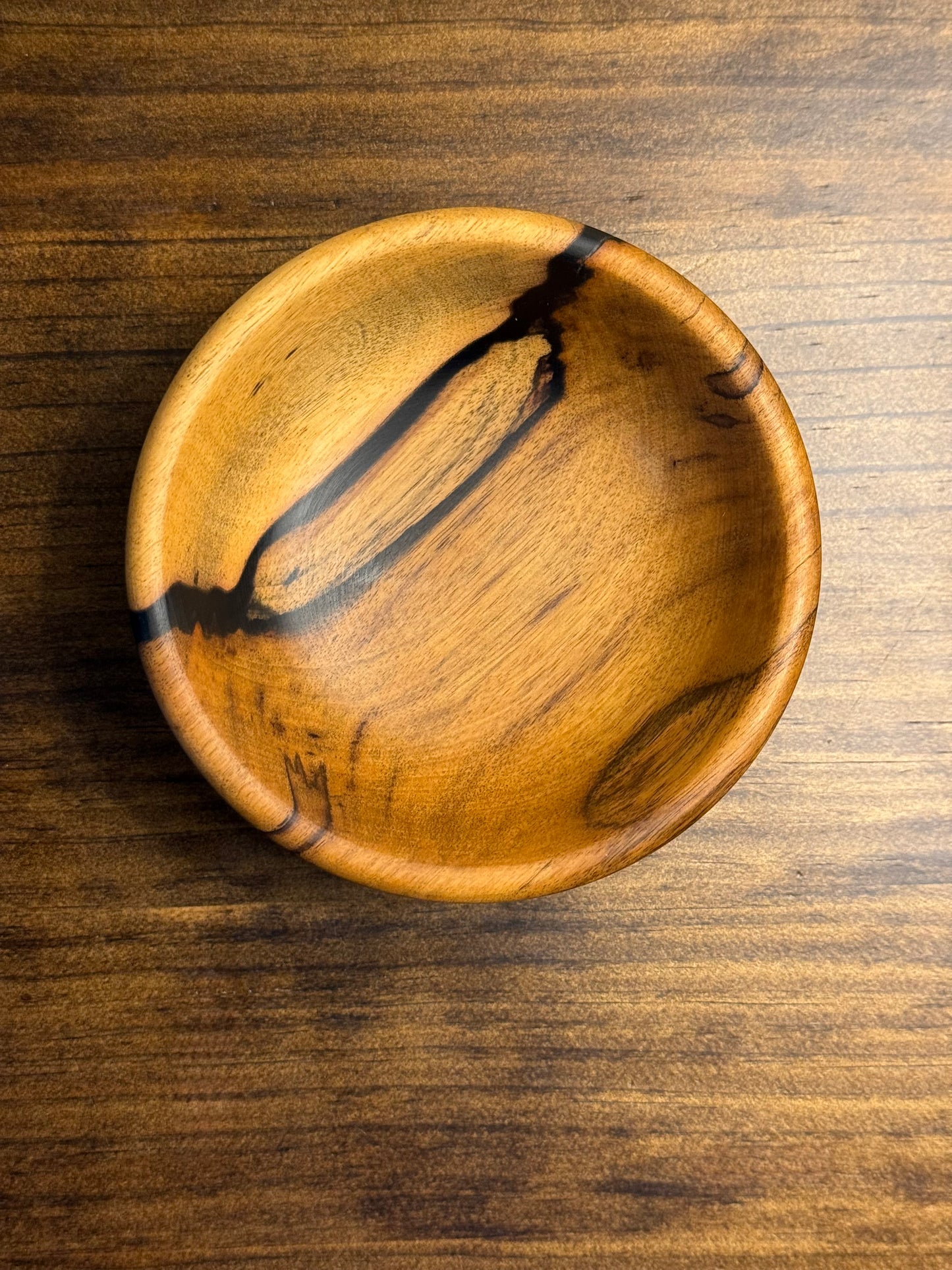 Black and White Ebony Decorative Bowl