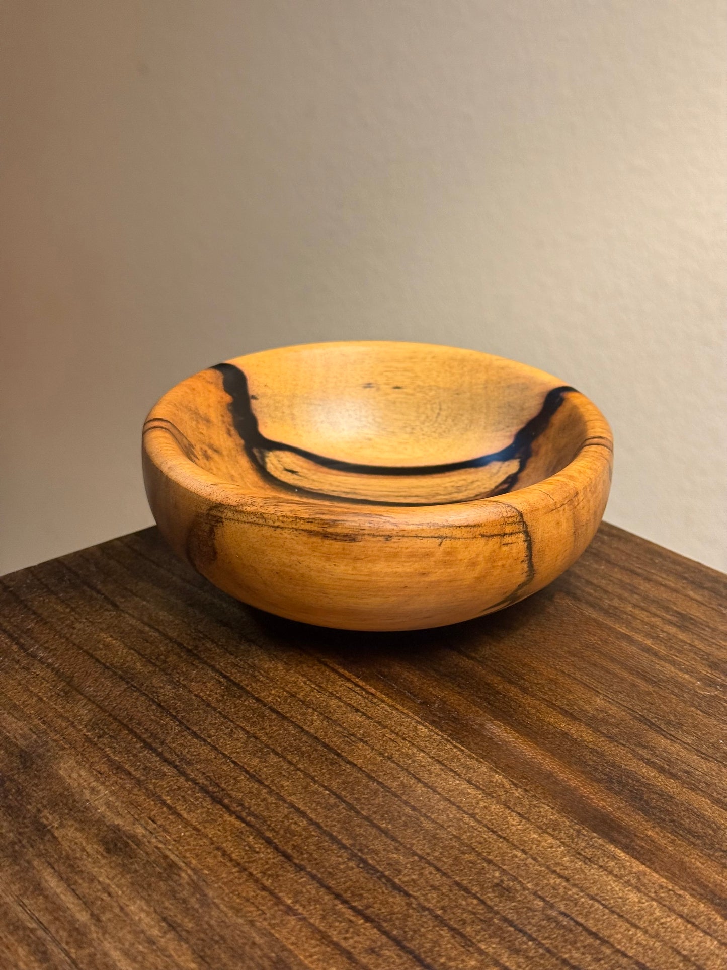 Black and White Ebony Decorative Bowl