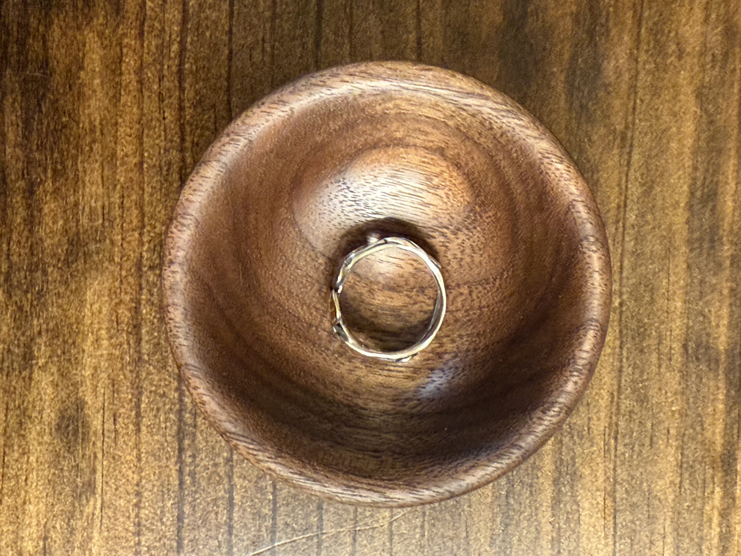 Small Walnut Ring Bowl