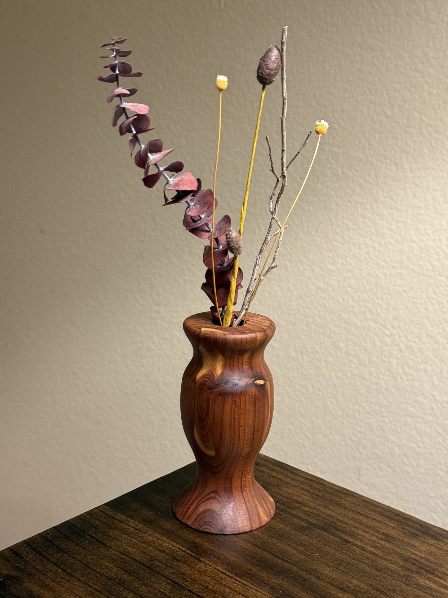 Small Cedar Bud Vase