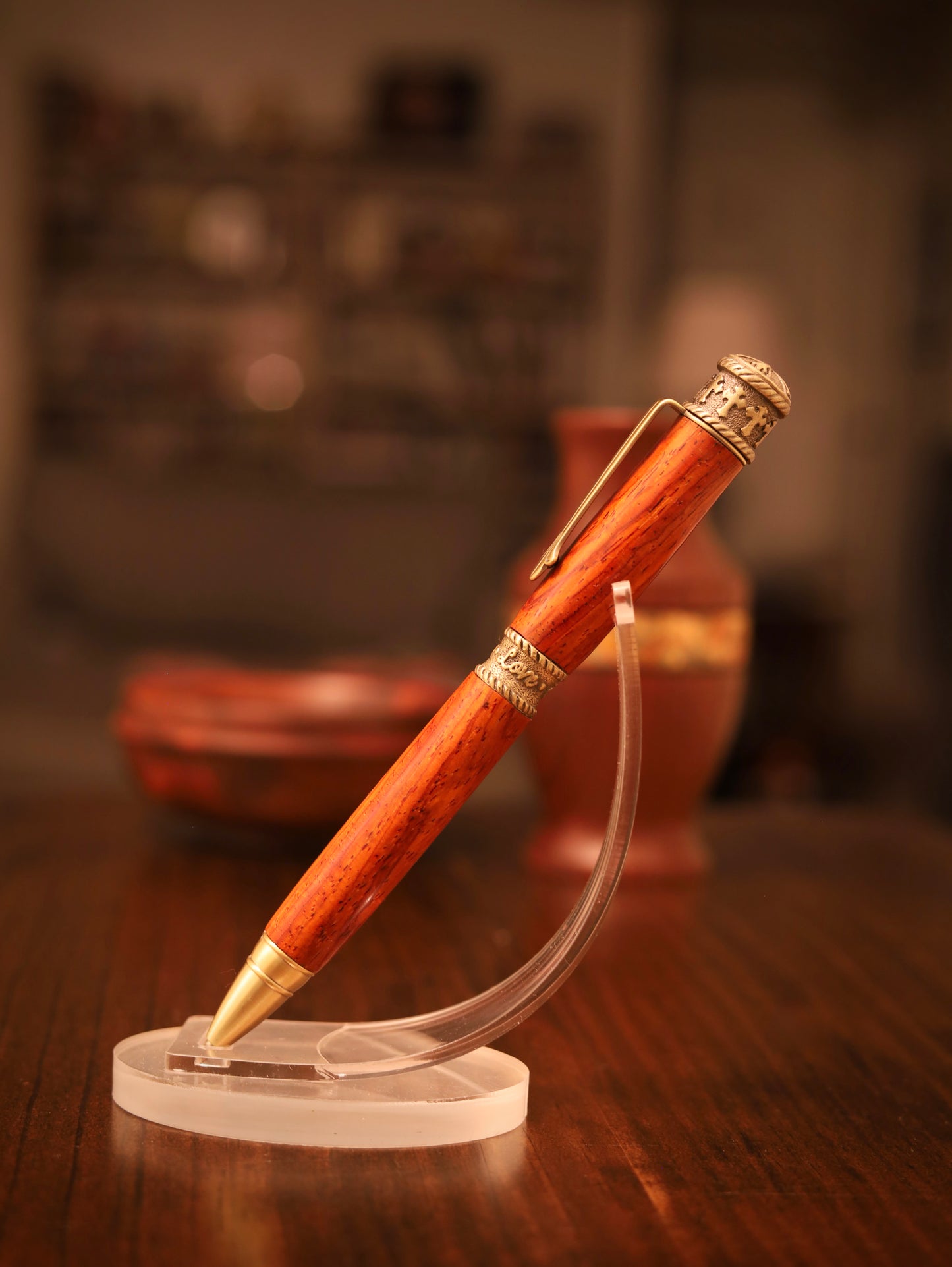Handcrafted Christian Themed Ball-Point Twist Pen