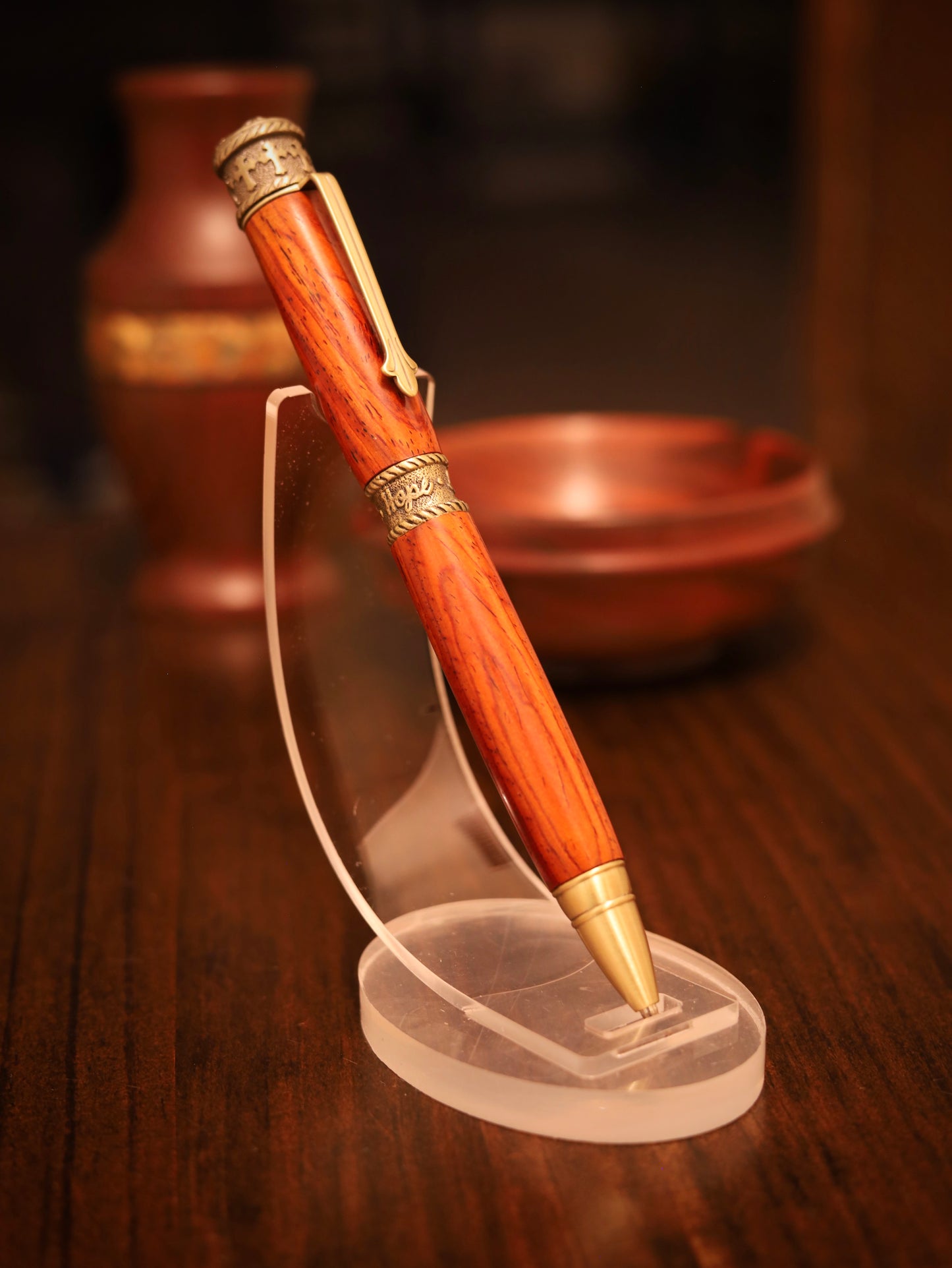 Handcrafted Christian Themed Ball-Point Twist Pen