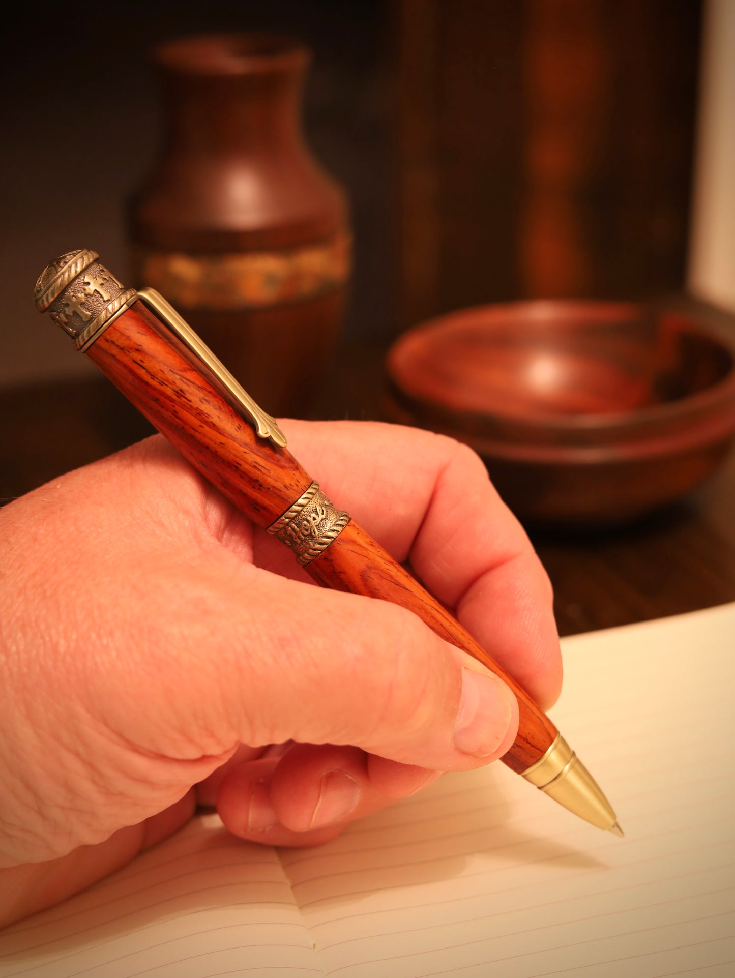 Handcrafted Christian Themed Ball-Point Twist Pen